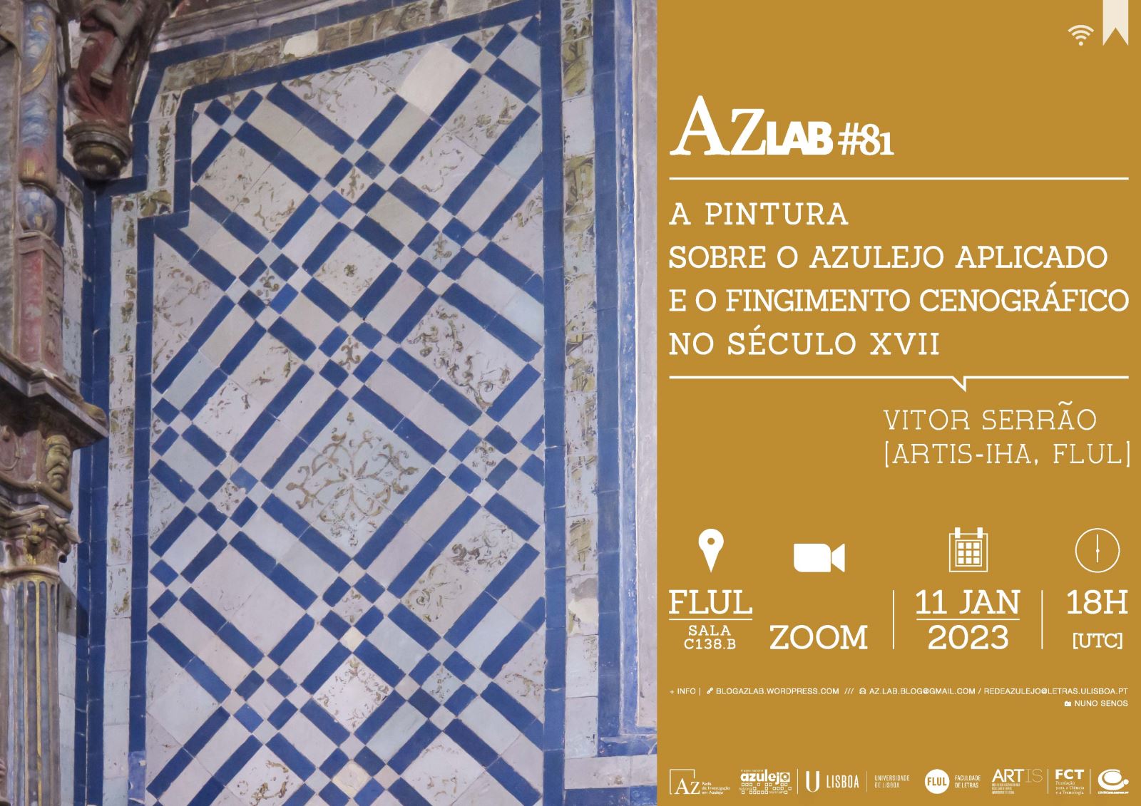 AzLab#81 | Painting on Applied Azulejos and the 17th Century Scenographic Simulations