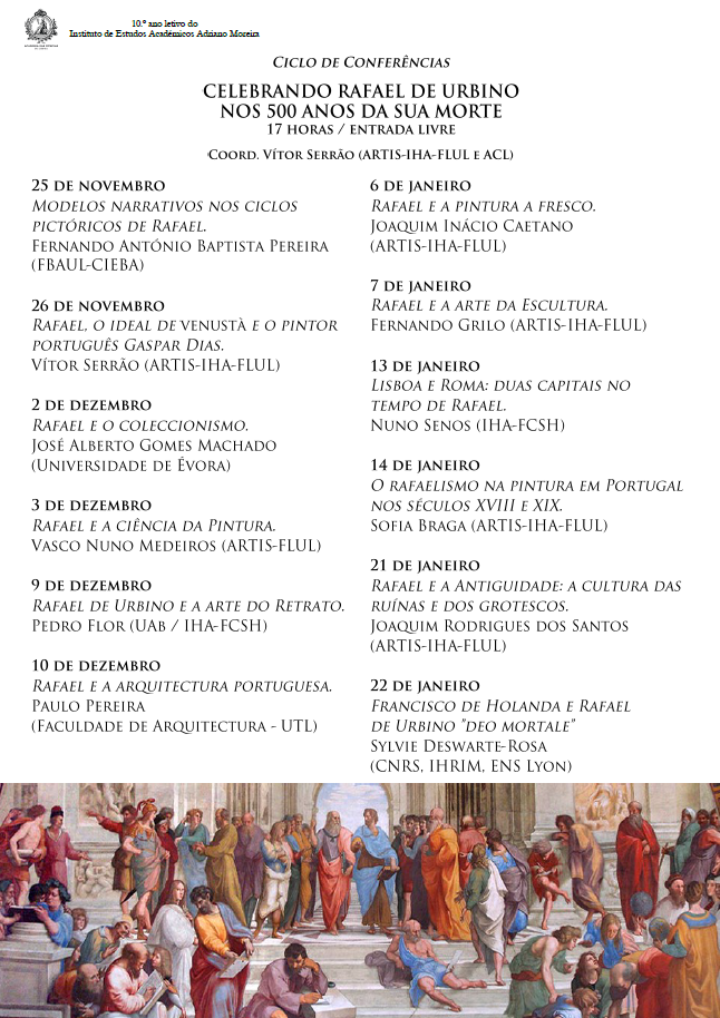 Conferences "Celebrating Raphael de Urbino on the 500th anniversary of his death"