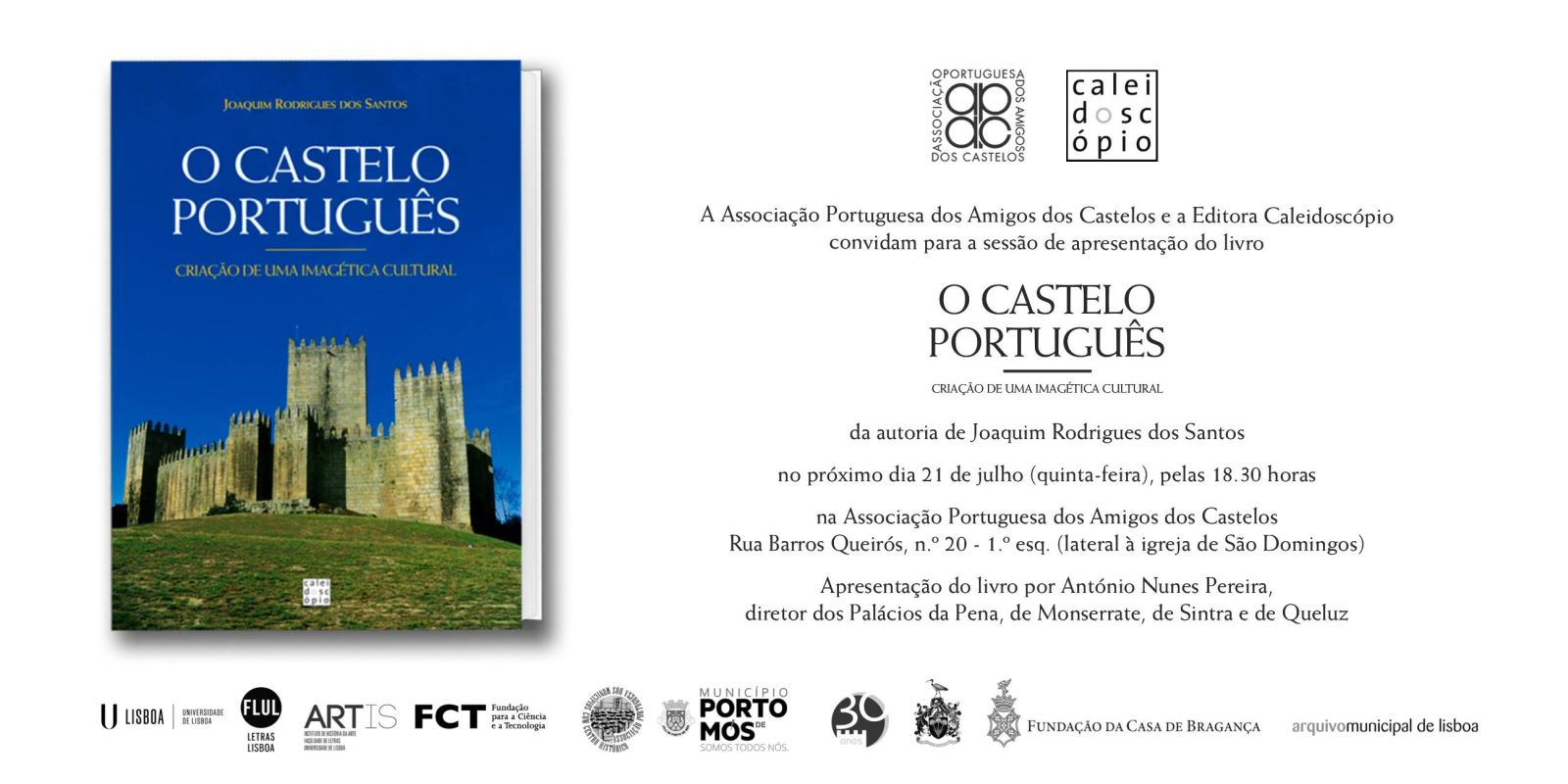 Book Launch: "O Castelo Portugus"