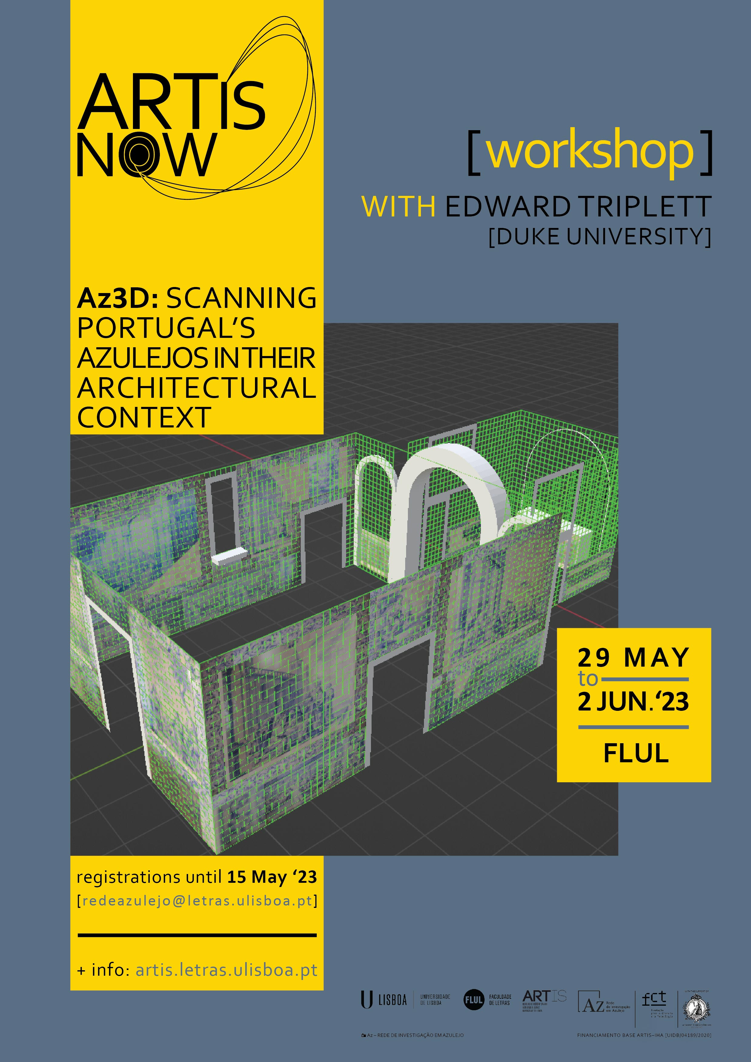 ARTIS NOW [WORKSHOP] | AZ3D: SCANNING PORTUGAL