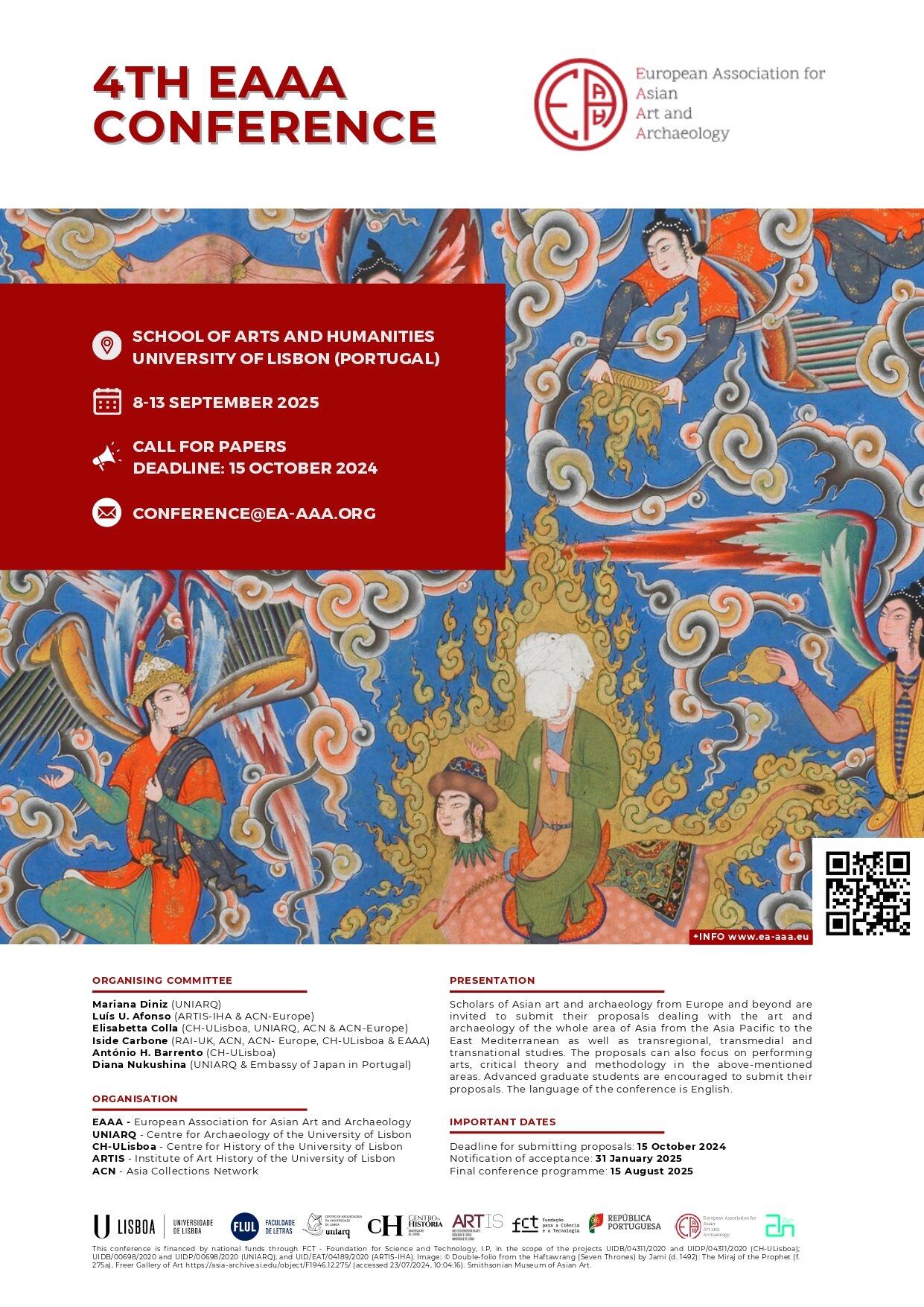 THE FOURTH CONFERENCE OF THE EUROPEAN ASSOCIATION FOR ASIAN ART AND ARCHAEOLOGY