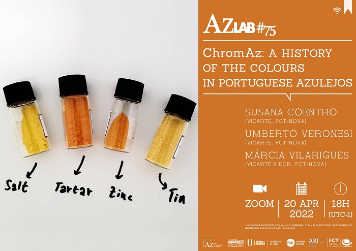 AzLab#75: Chromaz: a history of the colours in Portuguese azulejos