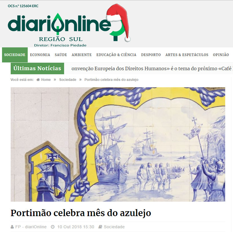 Portimo celebra ms do azulejo